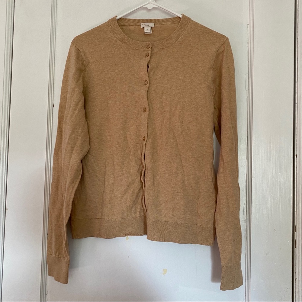 J Crew “The Caryn” Cardigan - oatmeal